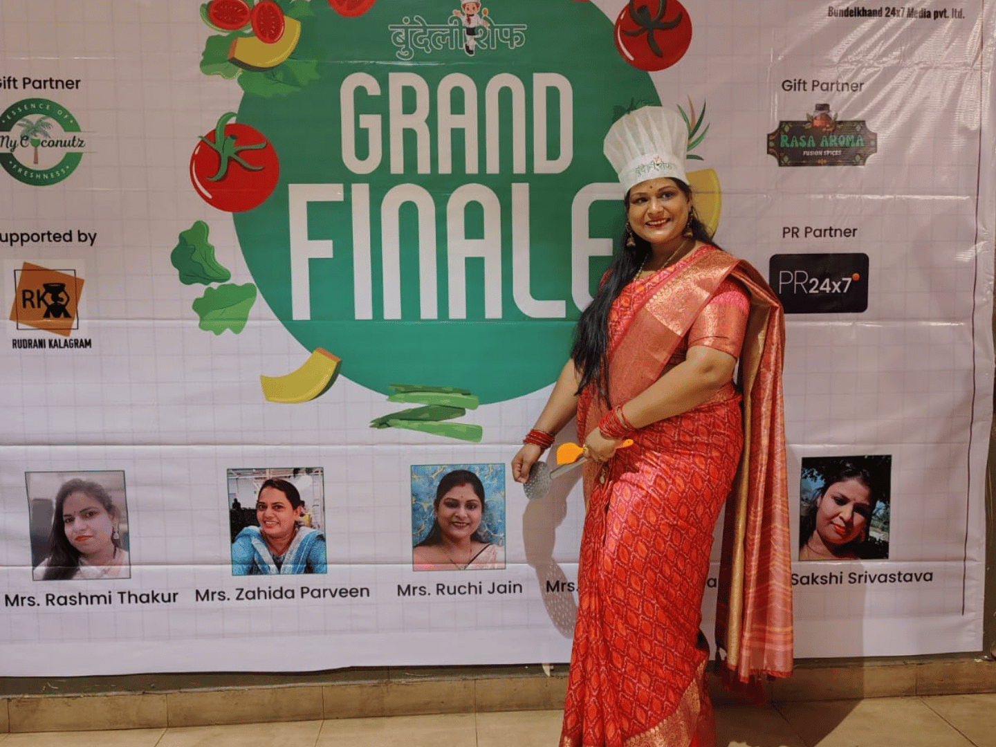 Bundeli Chef finale ceremony honoring the competition winner