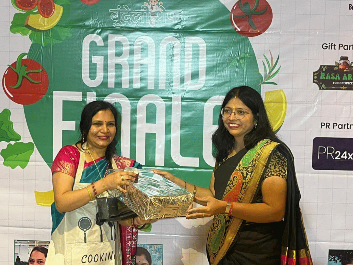 Winner of Bundeli Chef competition honored during grand finale ceremony